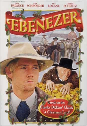 The front cover of Ebenezer the movie.